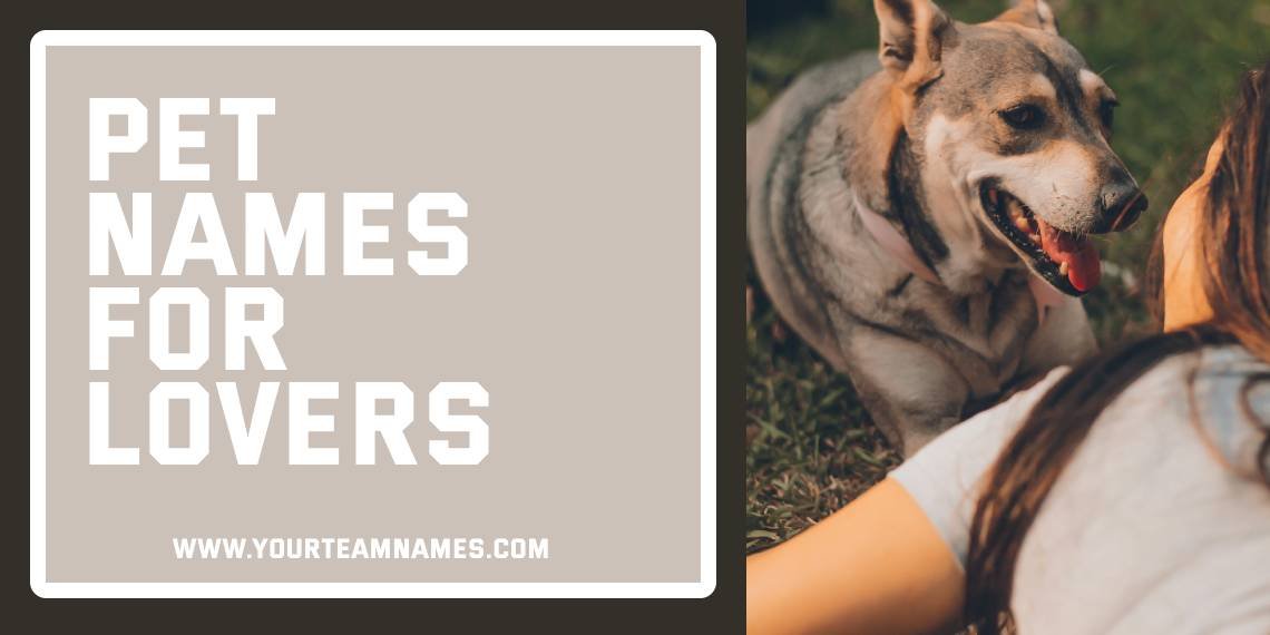 Pet Names for Lovers