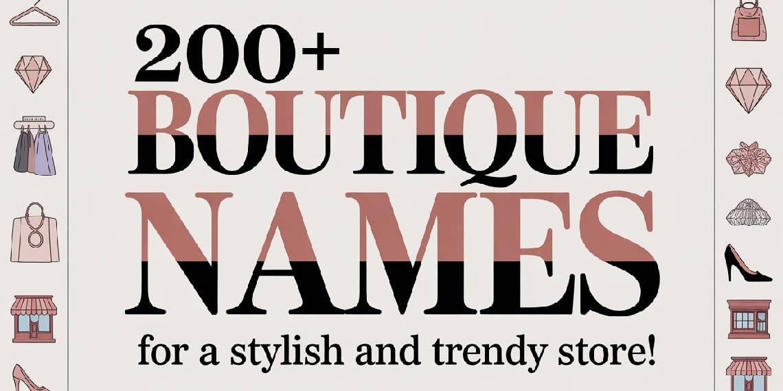 boutique names