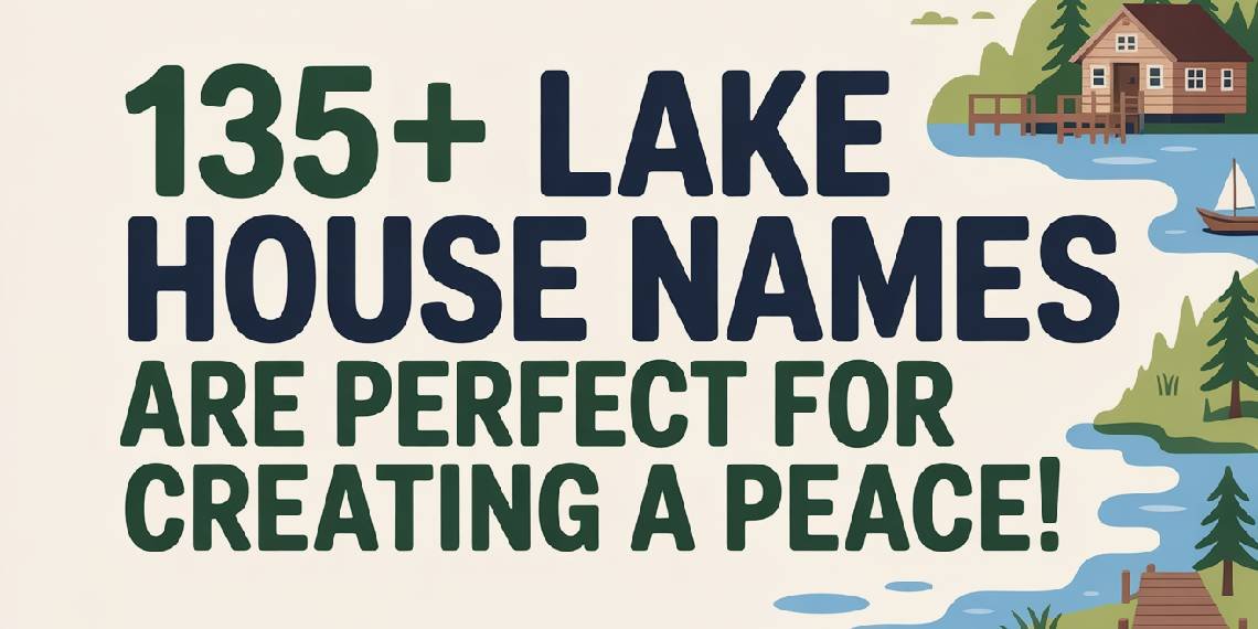 lake house names
