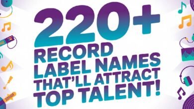 record label names
