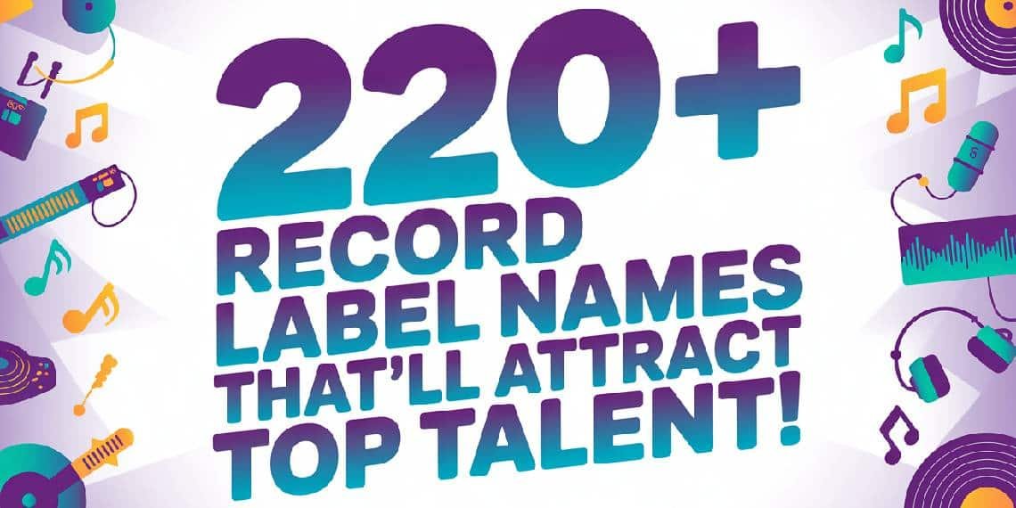record label names