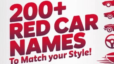 red car names