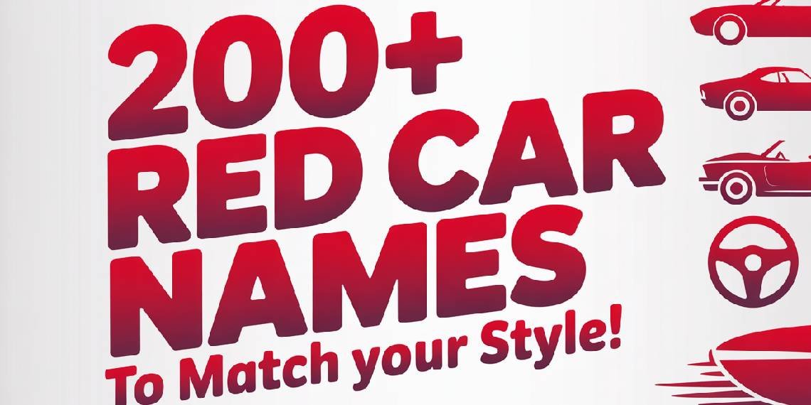 red car names