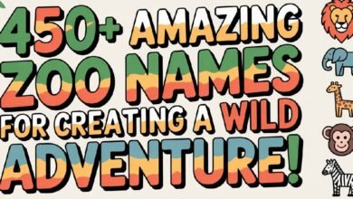 zoo names