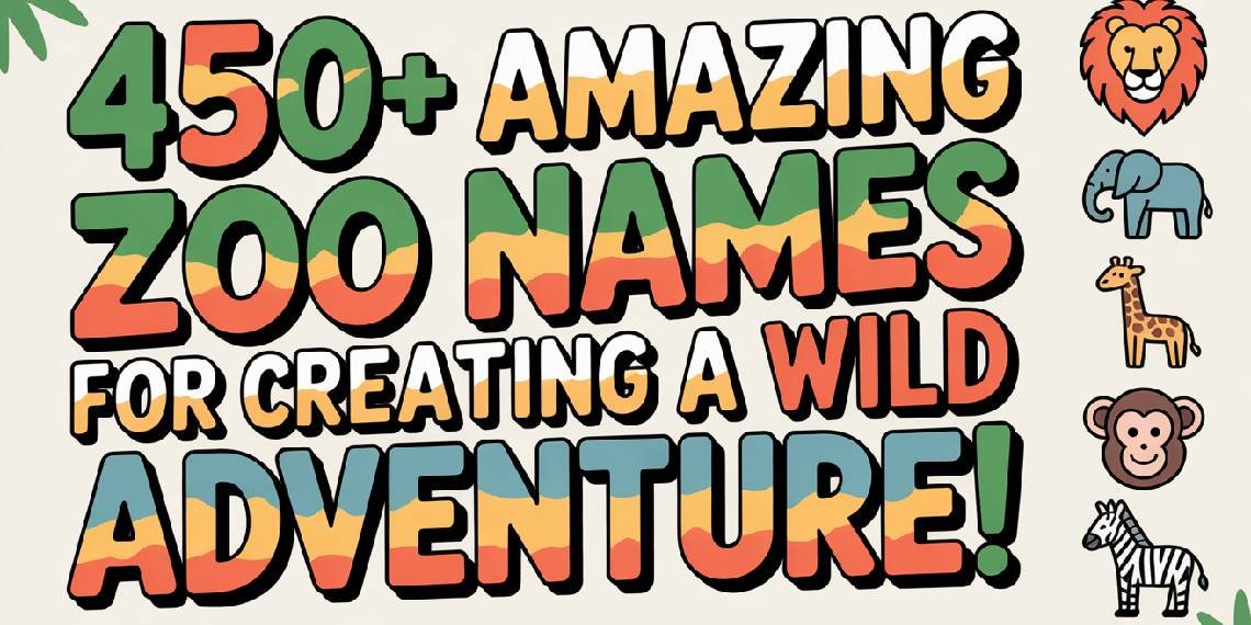 zoo names
