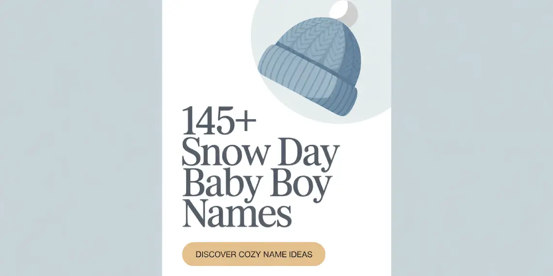 Snow Day Baby Boy Names