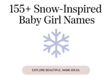 Snow-Inspired Baby Girl Names