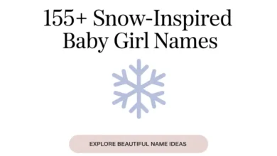 Snow-Inspired Baby Girl Names