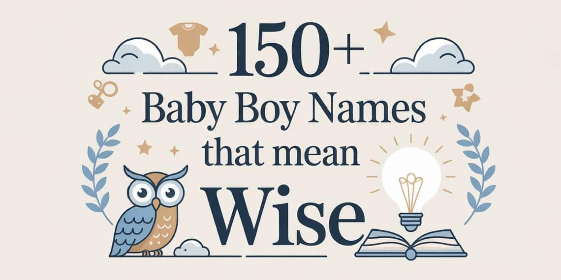 Wise baby boy names