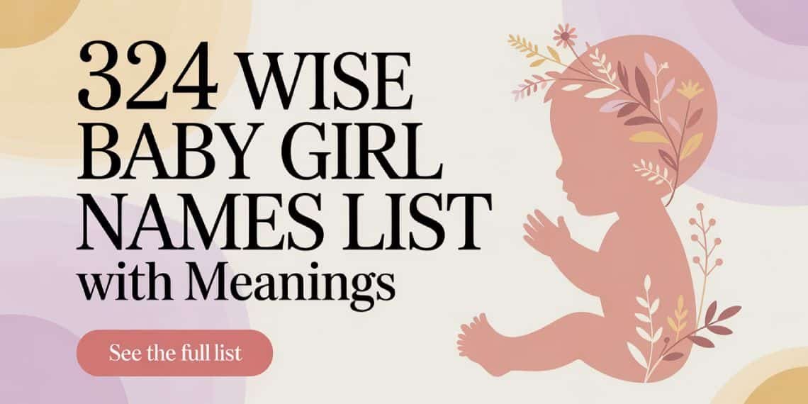 wise baby girl names