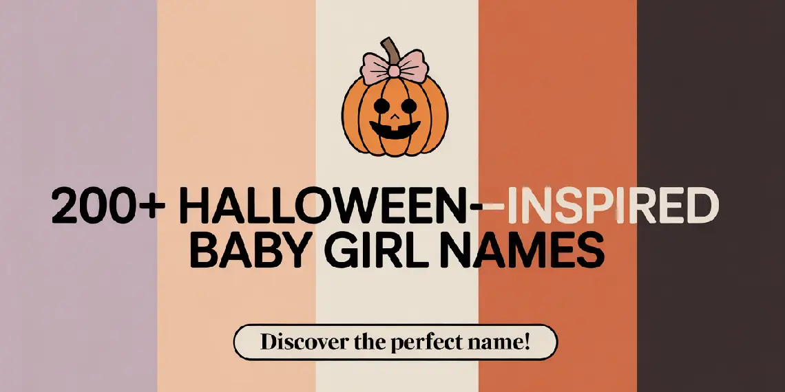Halloween-Inspired Baby Girl Names