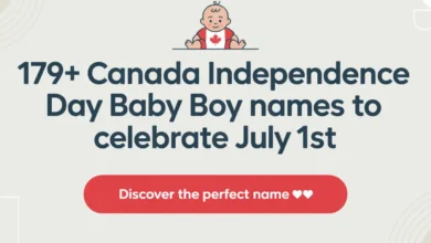 Canada Independence Day Baby Boy Names
