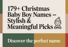 Christmas Baby Boy Names