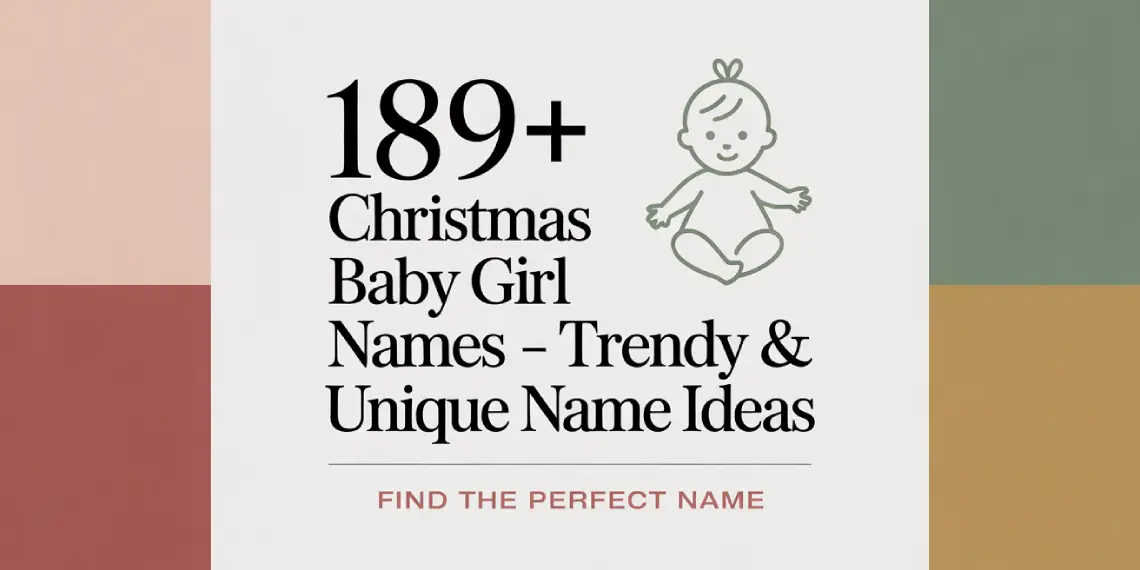 Christmas Baby Girl Names