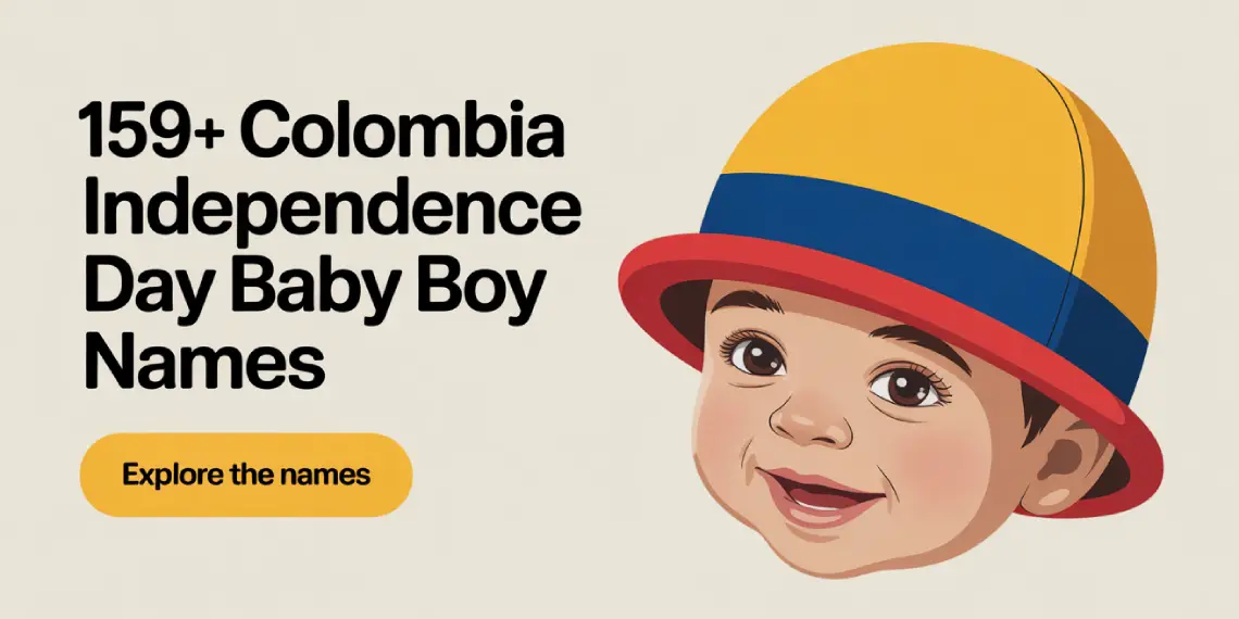 Colombia Independence Day Baby Boy Names
