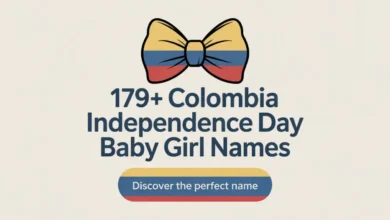 Colombia Independence Day Baby Girl Names