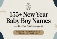 New Year Baby Boy Names