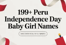 Peru Independence Day Baby Girl Names
