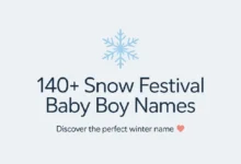 Snow Festival Baby Boy Names