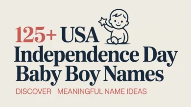 USA Independence Day Baby Boy Names