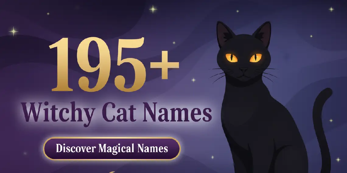 195+ Witchy Cat Names