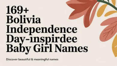 Bolivia Independence Day Baby Girl Names