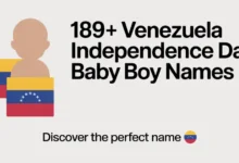Venezuela Independence Day Baby Boy Names