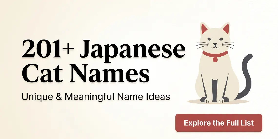 Japanese Cat Names