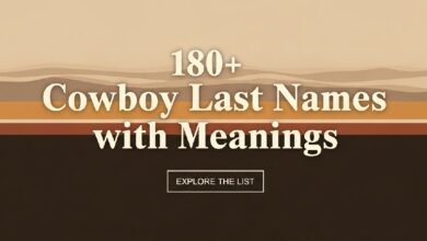 180+ Cowboy Last Names with Meanings