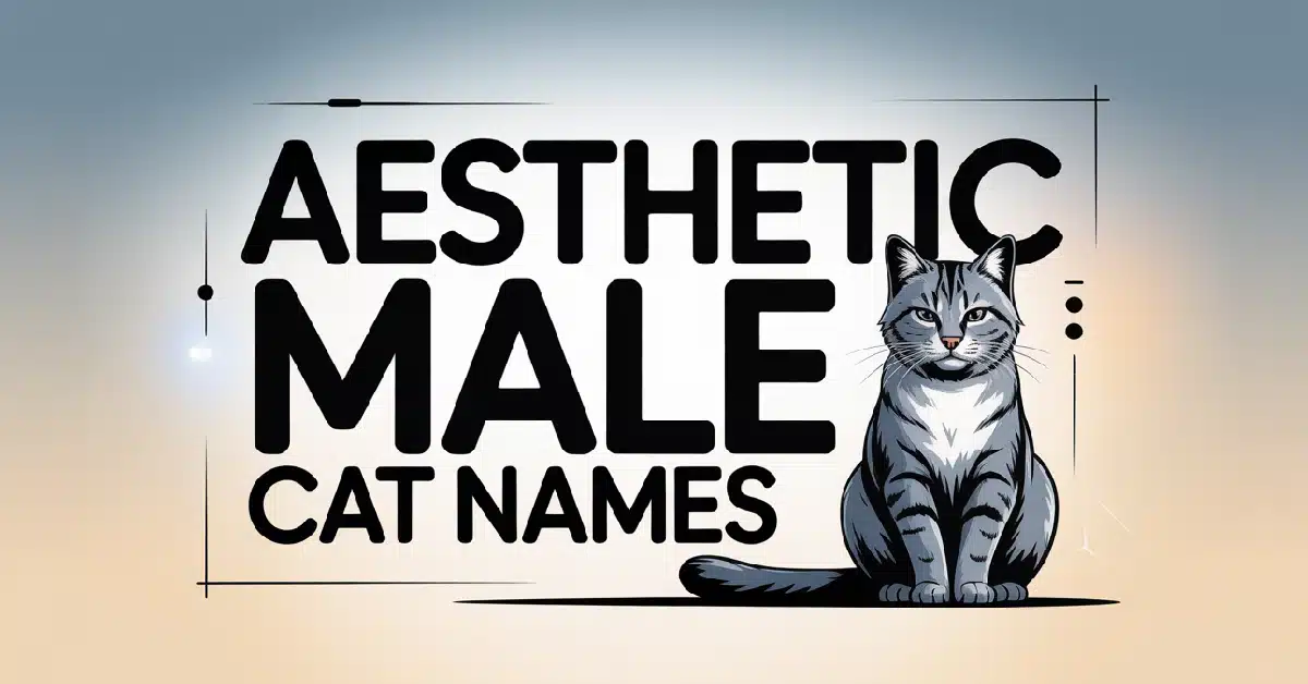 Aesthetic Male Cat Names With Meanings