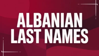 Albanian Last Names With Meanings