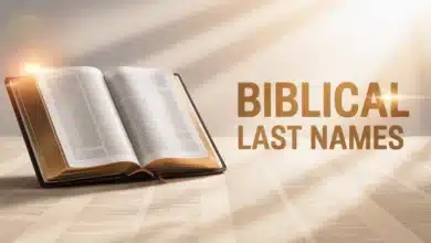 Biblical Last Names With Meanings