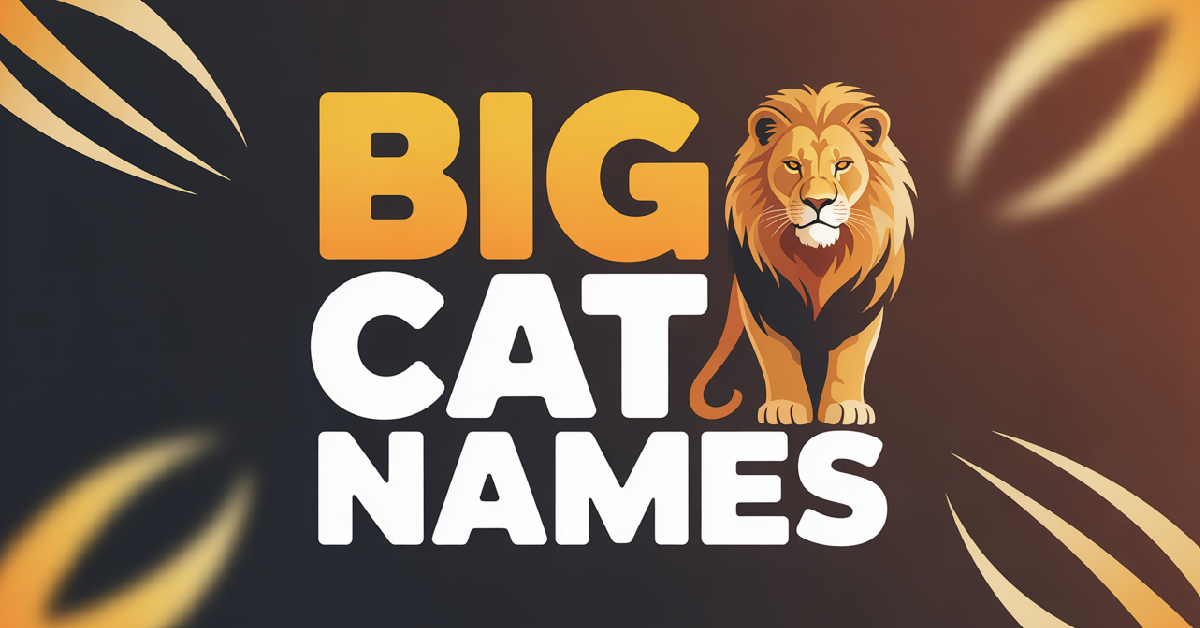 Big Cat Names With Meanings