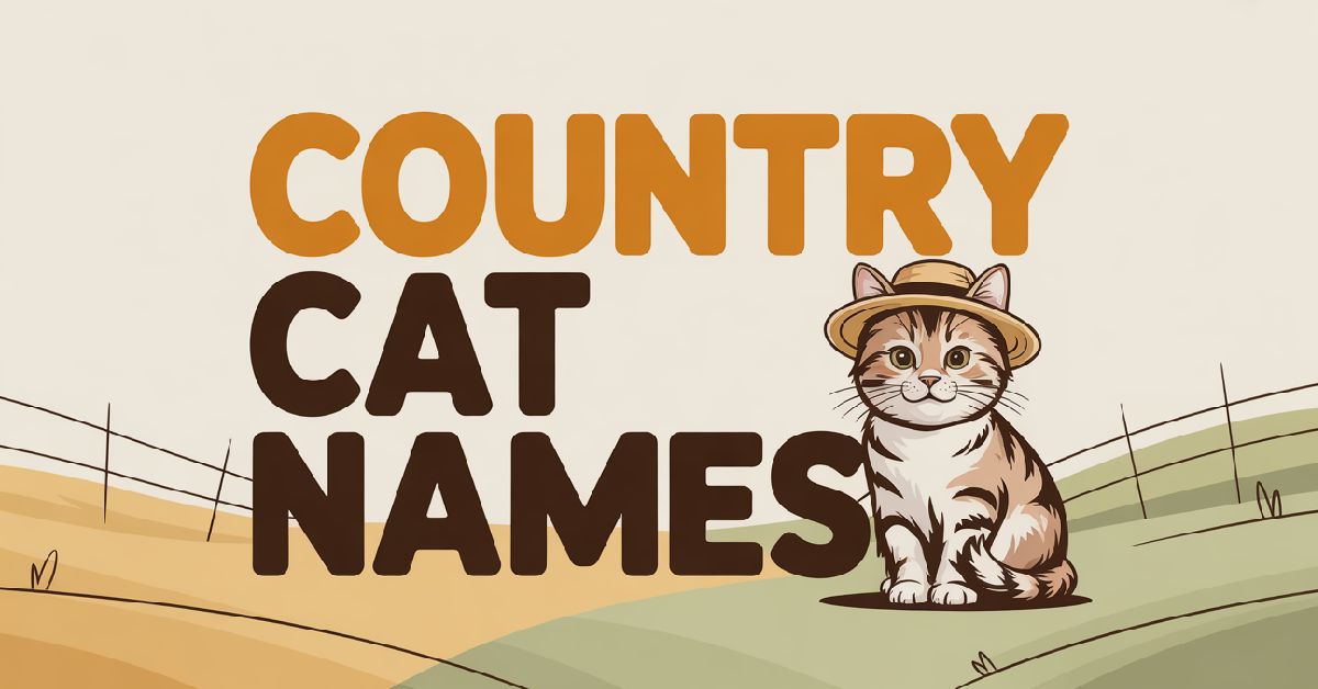 Country Cat Names With Meanings