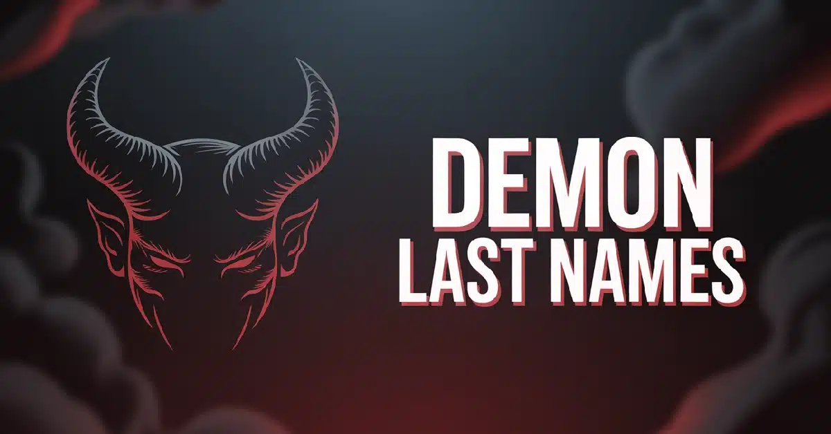 Demon Last Names With Meanings
