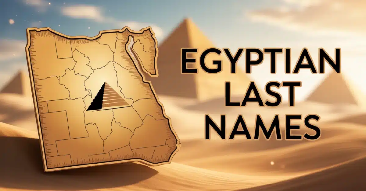 Egyptian Last Names With Meanings