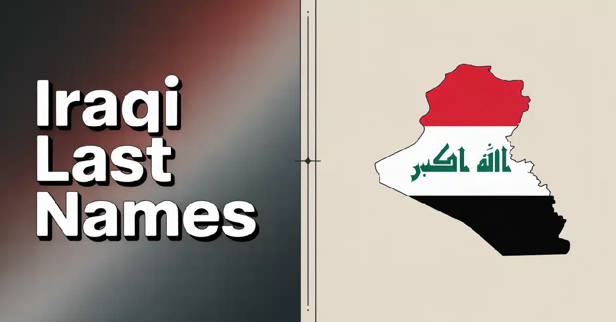Iraqi Last Names With Meanings