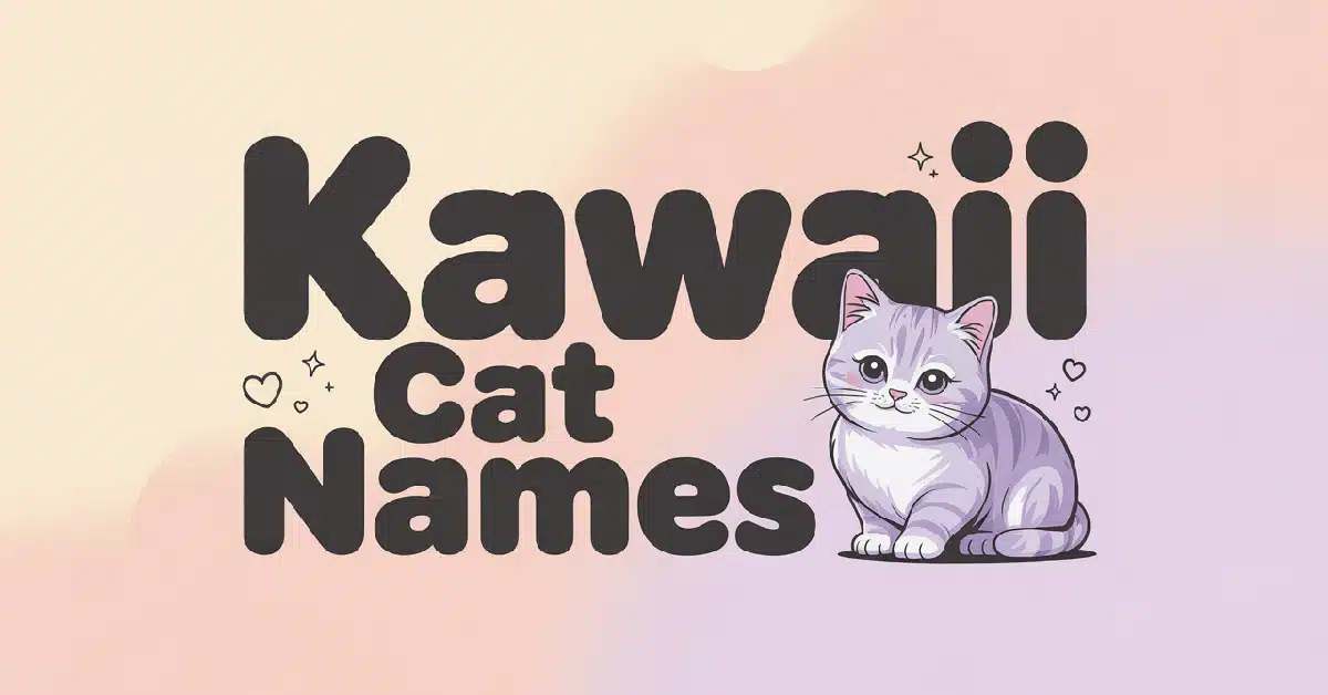 Kawaii Cat Names With Meanings