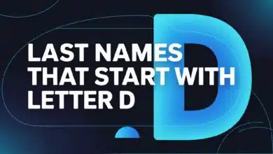 Last Names That Start With Letter D