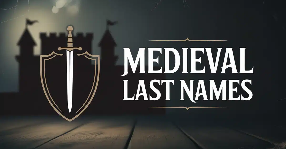 Medieval Last Names With Meanings