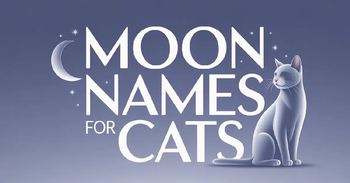 Moon Names For Cats With Meanings