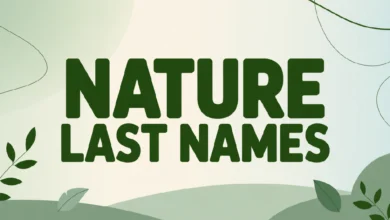 Nature Last Names With Meanings