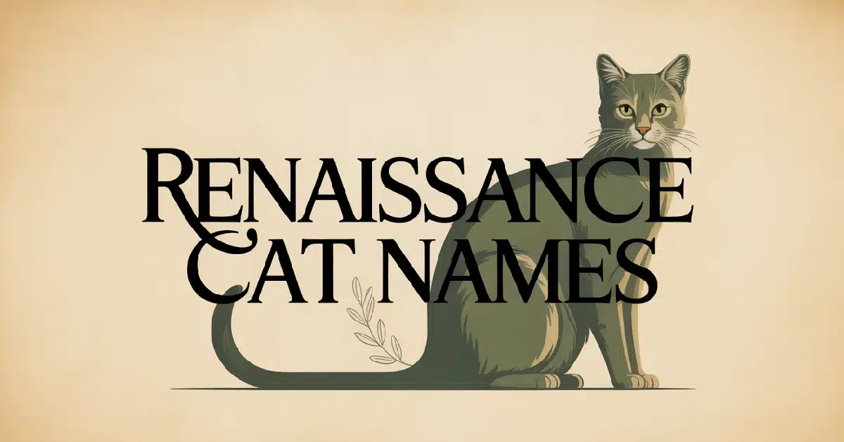 Renaissance Cat Names With Meanings