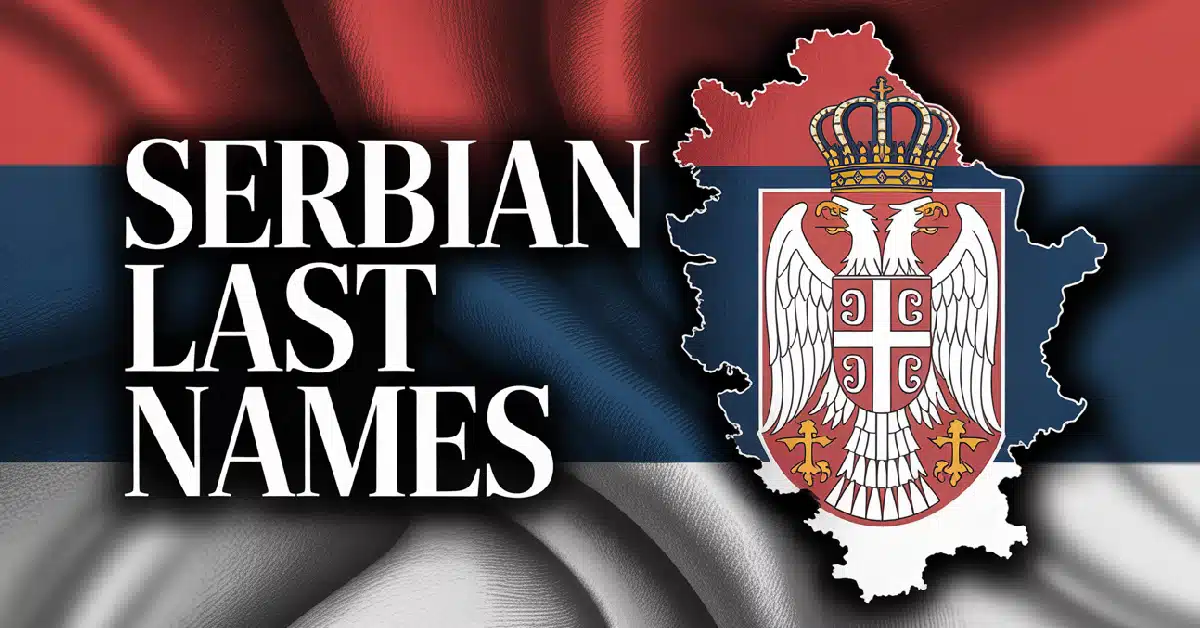 Serbian Last Names With Meanings