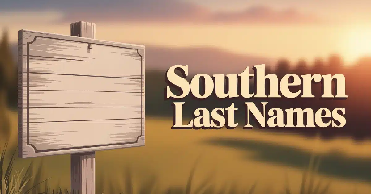 Southern Last Names With Meanings