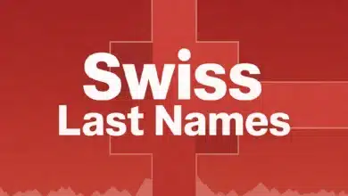 Swiss Last Names With Meanings