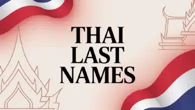 Thai Last Names With Meanings
