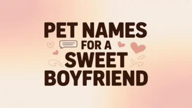 230 Pet Names for a Sweet Boyfriend