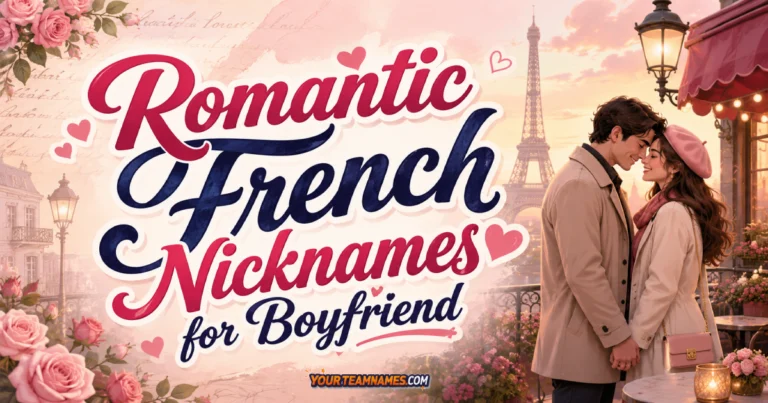 150+ Romantic French Nicknames for Boyfriend He’ll Love