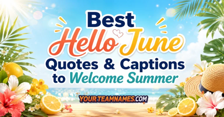 200+ Best Hello June Quotes & Captions to Welcome Summer